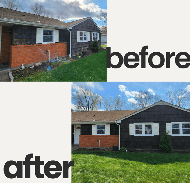 Staining Cedar/Caulking Windows/Painting Trim