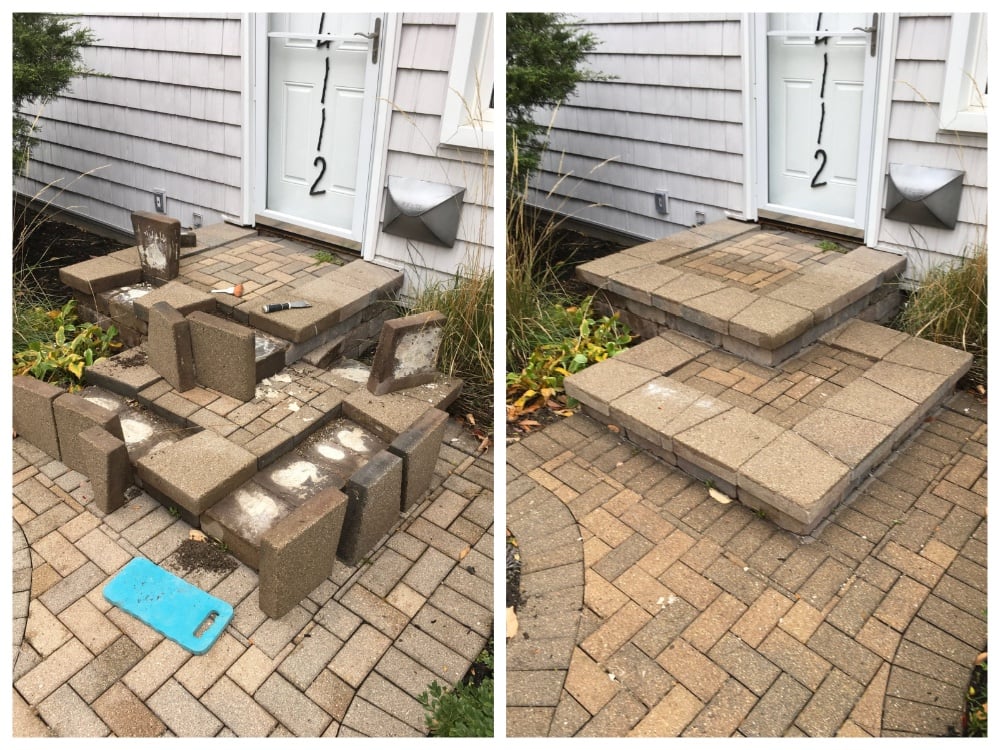 Steps repair
