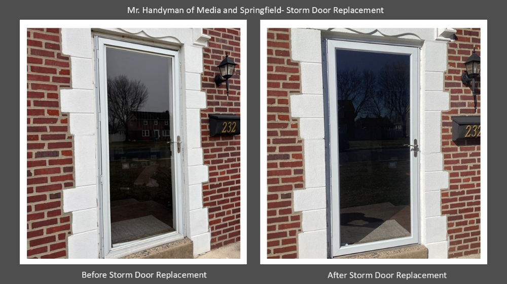 Storm Door Replacement- Folsom PA