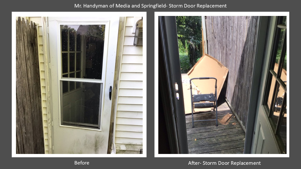 Storm Door Replacement- Media PA