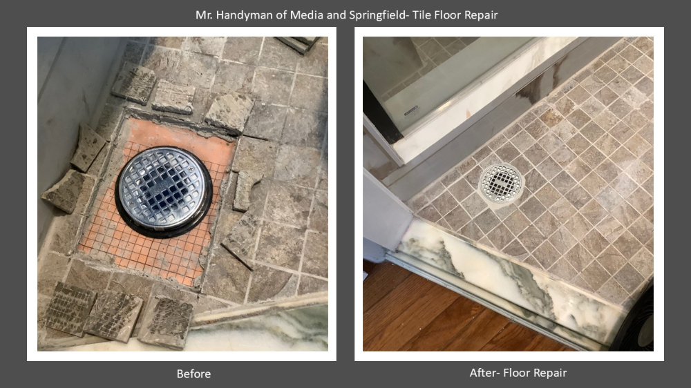 Tile Floor Repair- Chester Heights PA