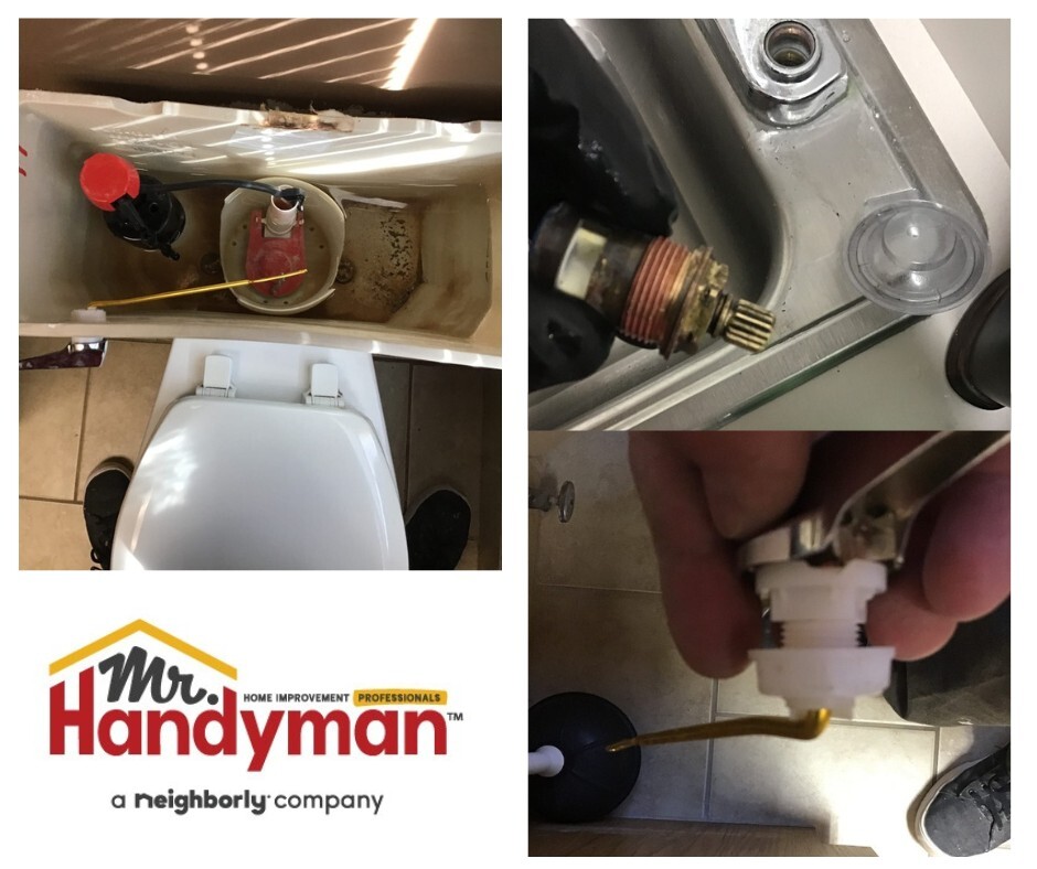 Toilet and faucet repair