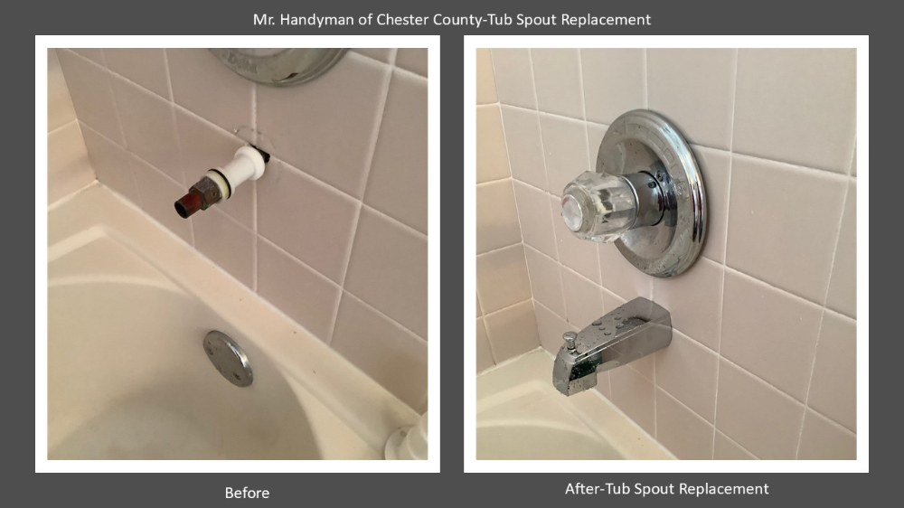 Tub Spout Replacement Exton, Pa Chester County
