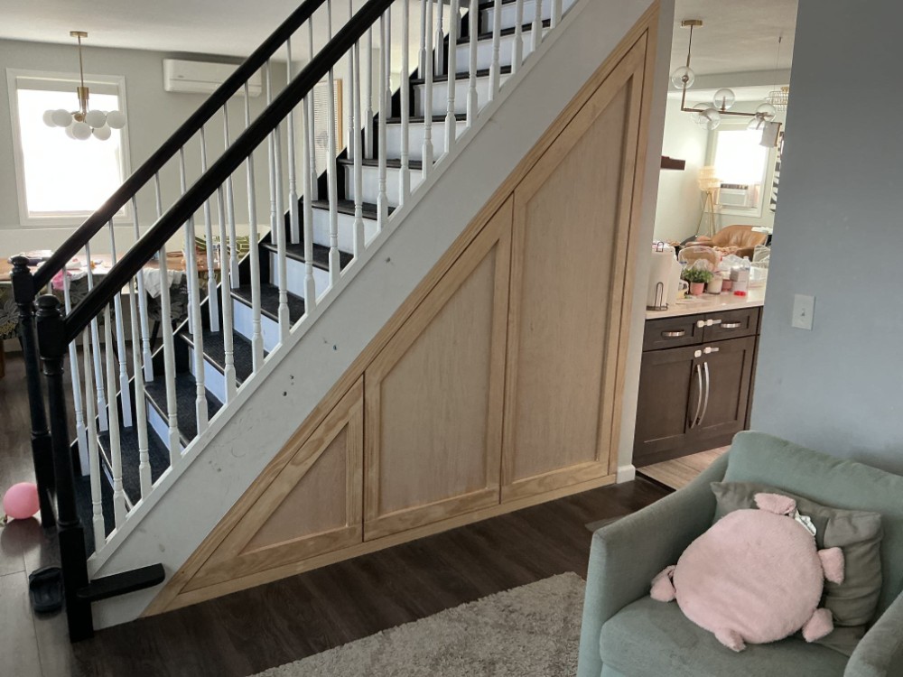 Under Stair Pull Out Storage