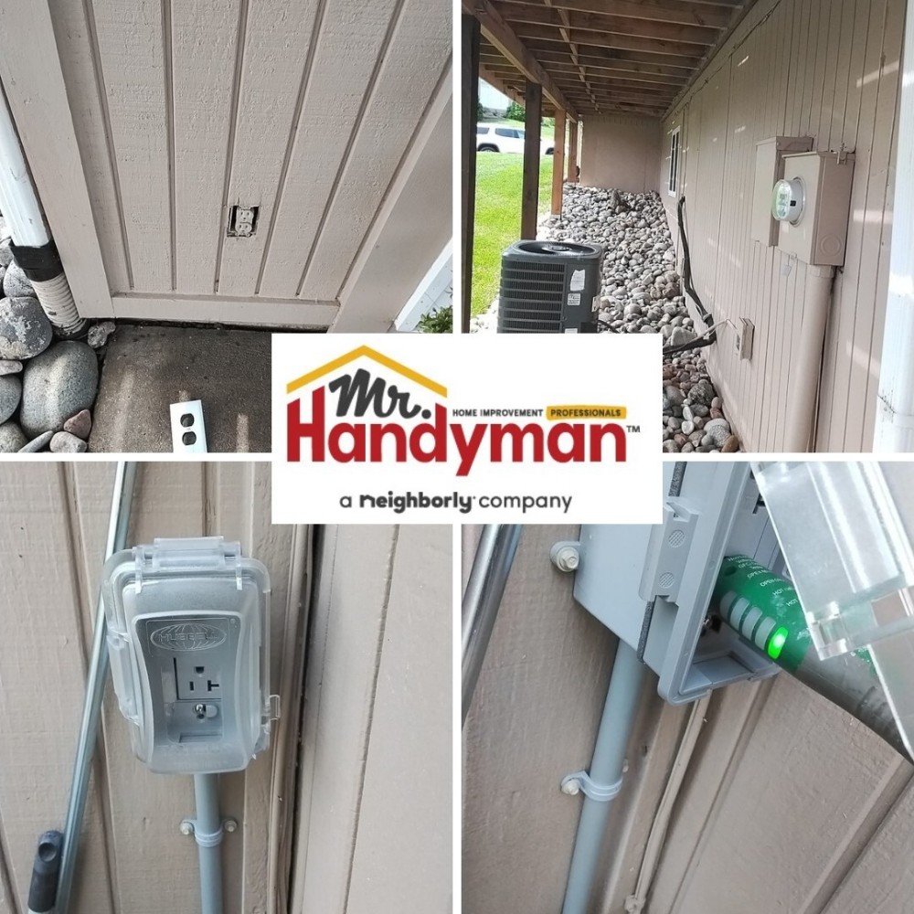 Updated exterior outlet