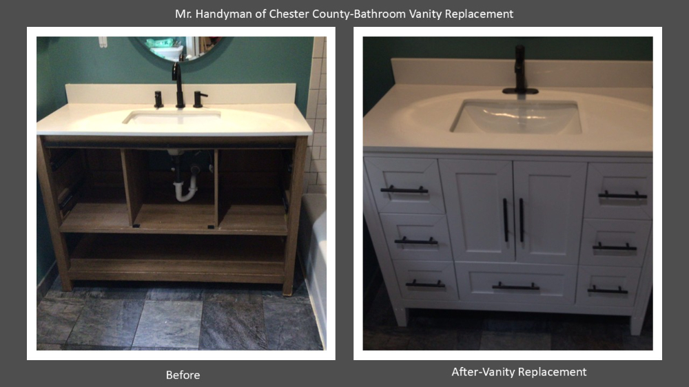 Vanity Replacement Exton, Pa Chester County