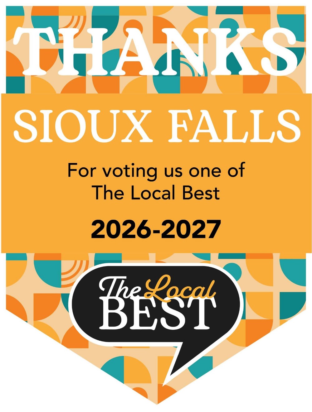 Voted One of The Local Best 2026–2027!