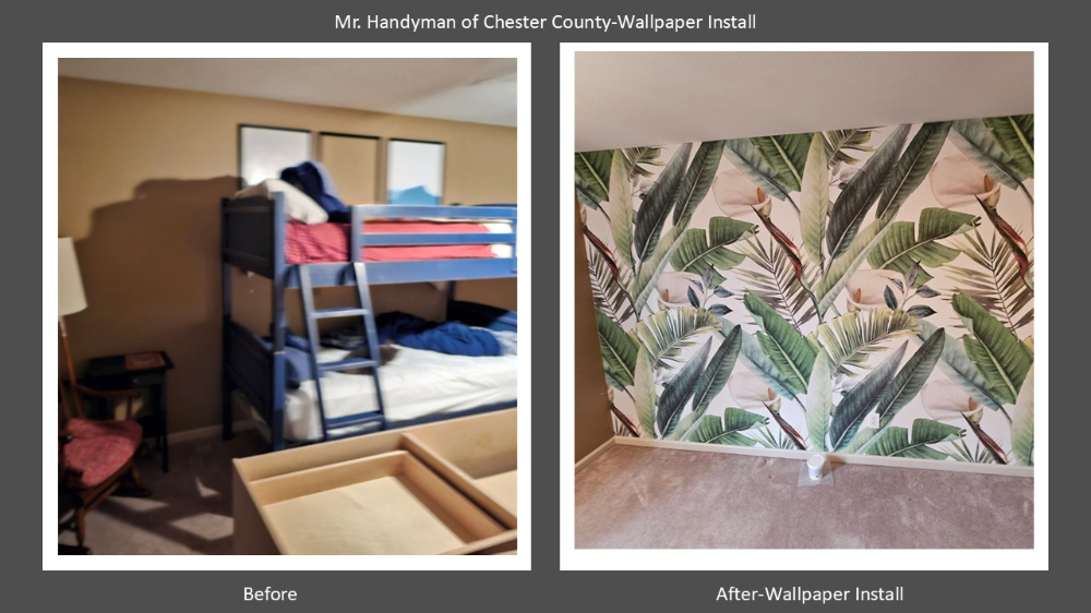 Wallpaper Install Downingtown, Pa Chester County