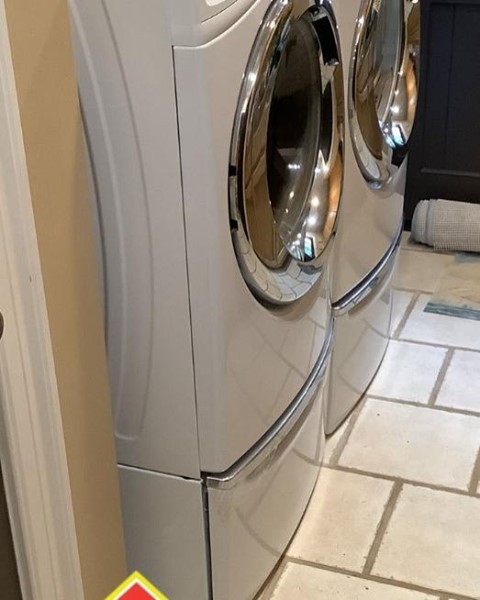 Washer and dryer
