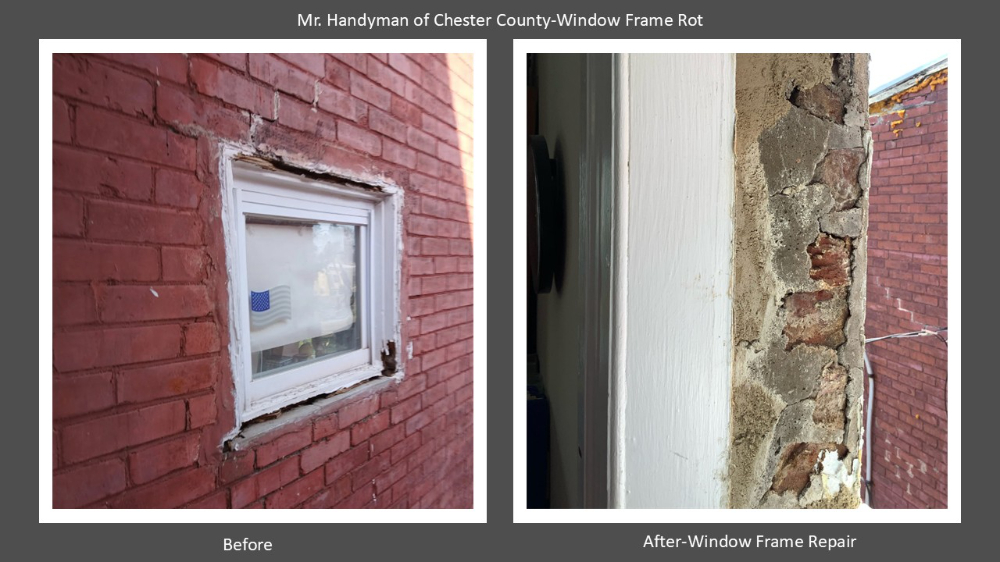 Window Frame Repair Berwyn, Pa Chester County