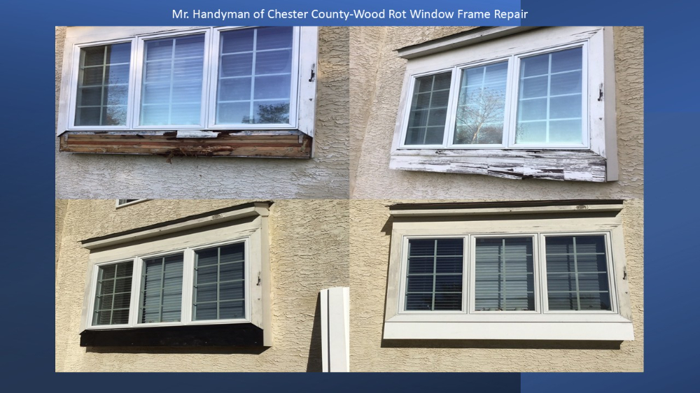 Window Wood Rot Glen Mills, Pa Chester County
