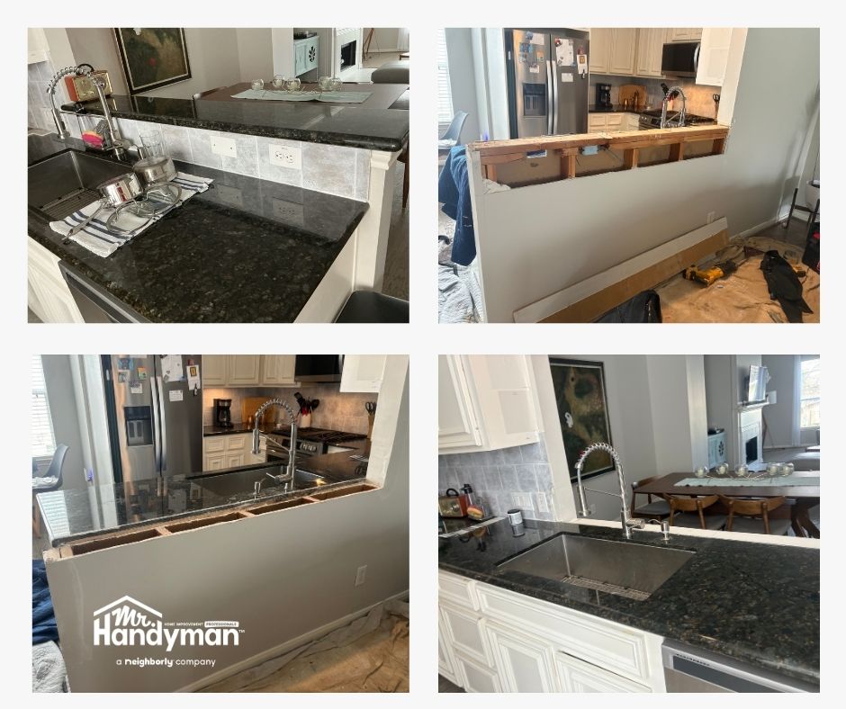 handyman near me, handyman, countertop, home improvement, kitchen renovation