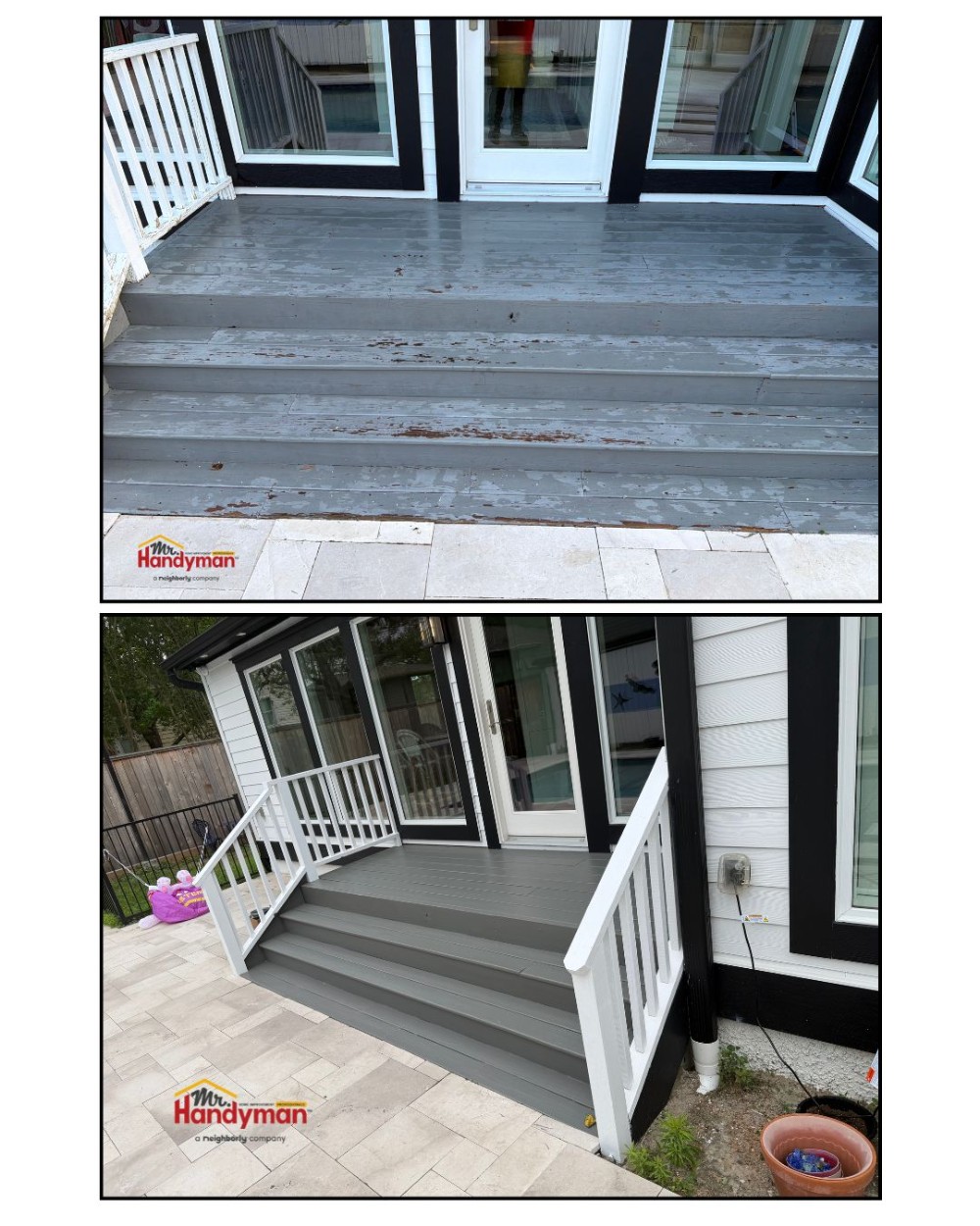 handyman near me, deck renovation, home improvement, mr handyman, carpentry