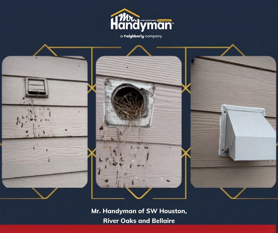 handyman near me, mr handyman, dryer vent