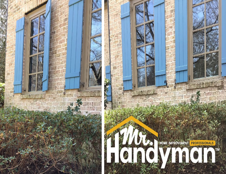 hinge shutter repairs