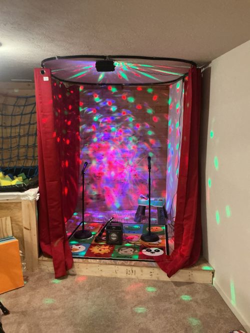 Play Stage in basement