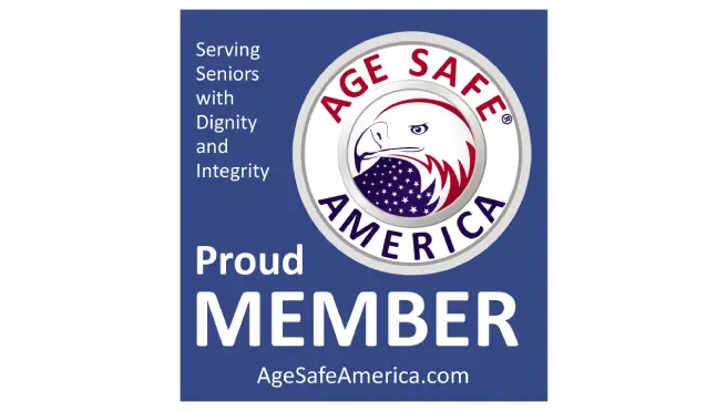 Age Safe America Proud Member badge.
