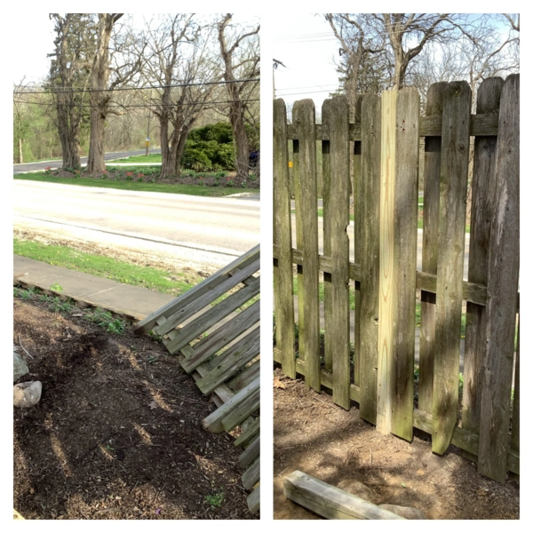 fence repair hanover park