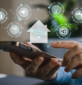 Smart Home Illustration.