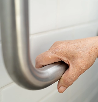 Folding Support Bar.