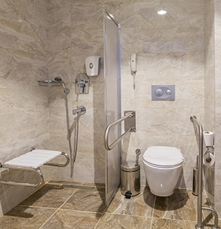 Dual purpose handrail.