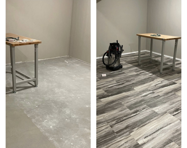  A brand-new Wichita flooring installation performed by Mr. Handyman.
