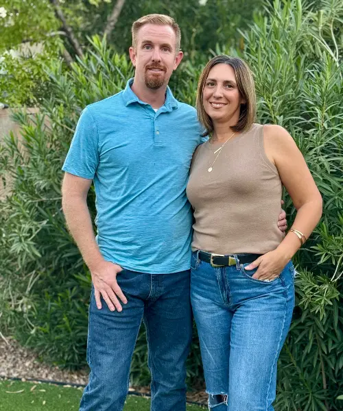 Photo of Jon and Michelle Tranter, owners of Mr. Handyman of Scottsdale.