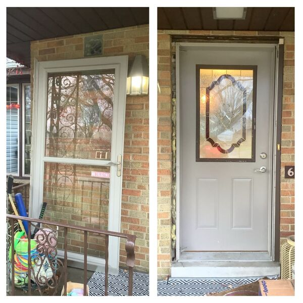 Door repair in Hinsdale, IL by Mr. Handyman of Wheaton-Hinsdale.