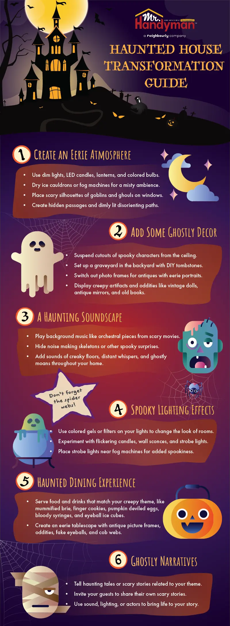How to Turn Your Home into a Haunted House