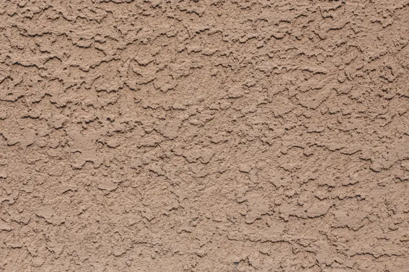Close-up of tan stucco.