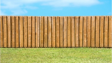 After photo of fence repair service.