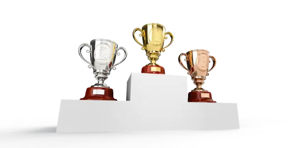 Trophies for winners