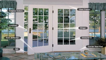 Patio door elements.