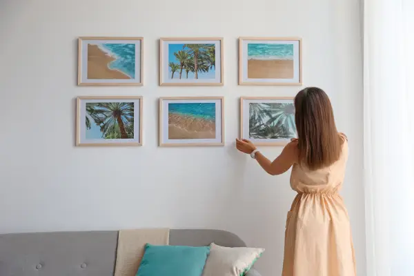 How to Hang Multiple Pictures on a Wall