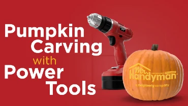 Pumpkin Carving with Power Tools
