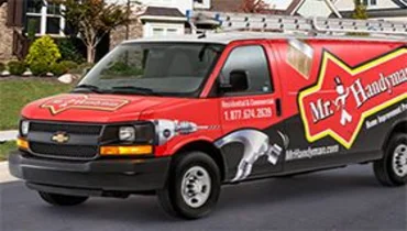 Mr. Handyman van.