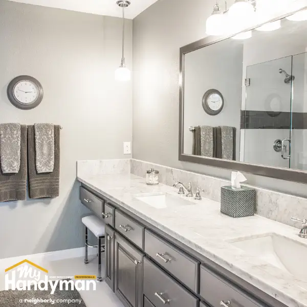 bathroom vanity small renovation