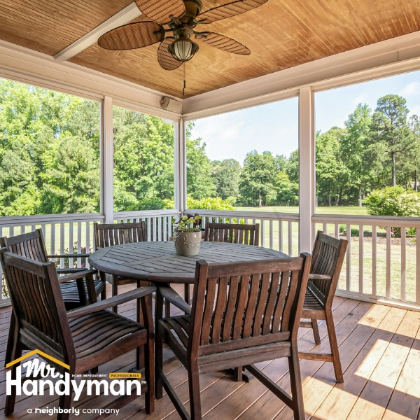 easton screened porch deck maintenance