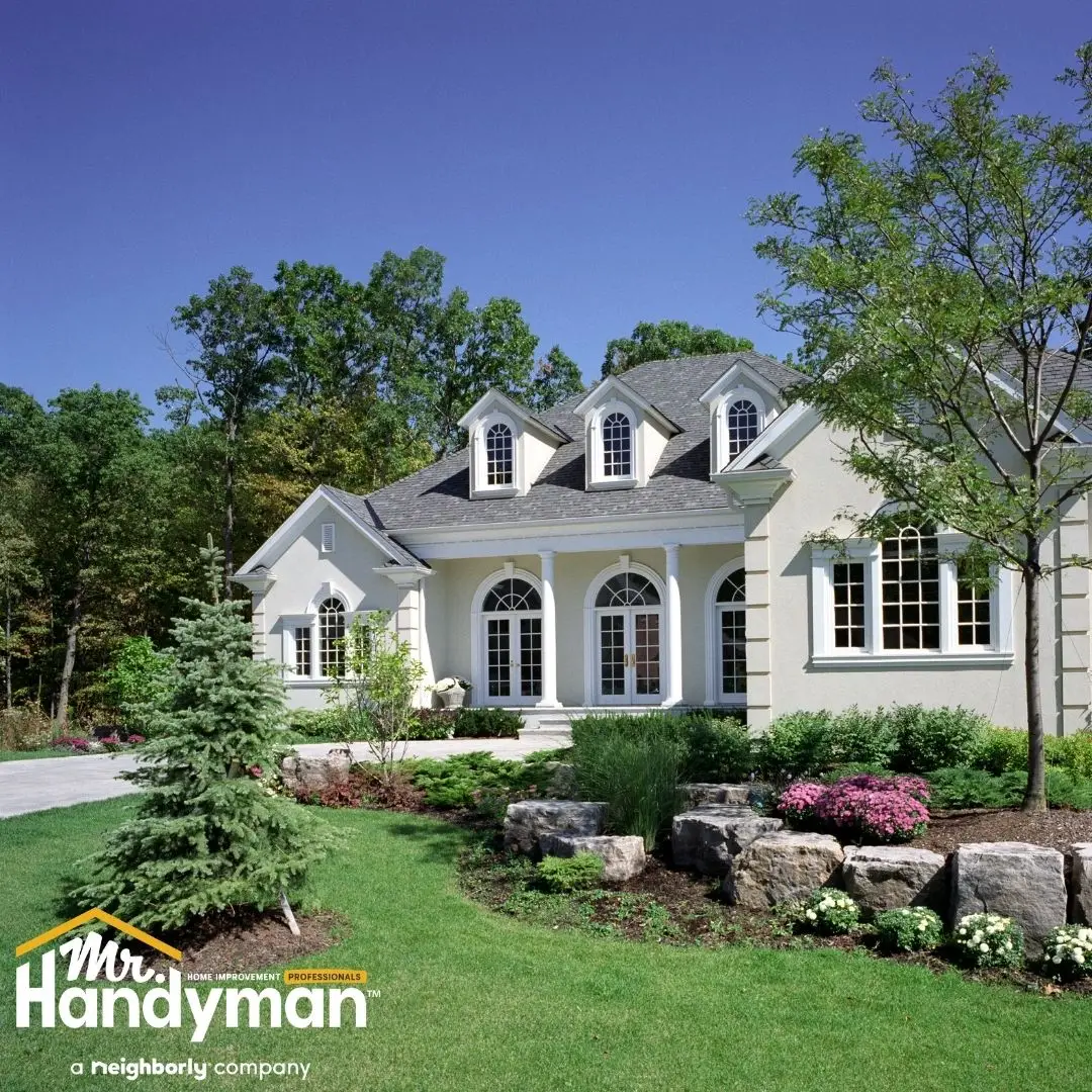 Pet door home exterior.