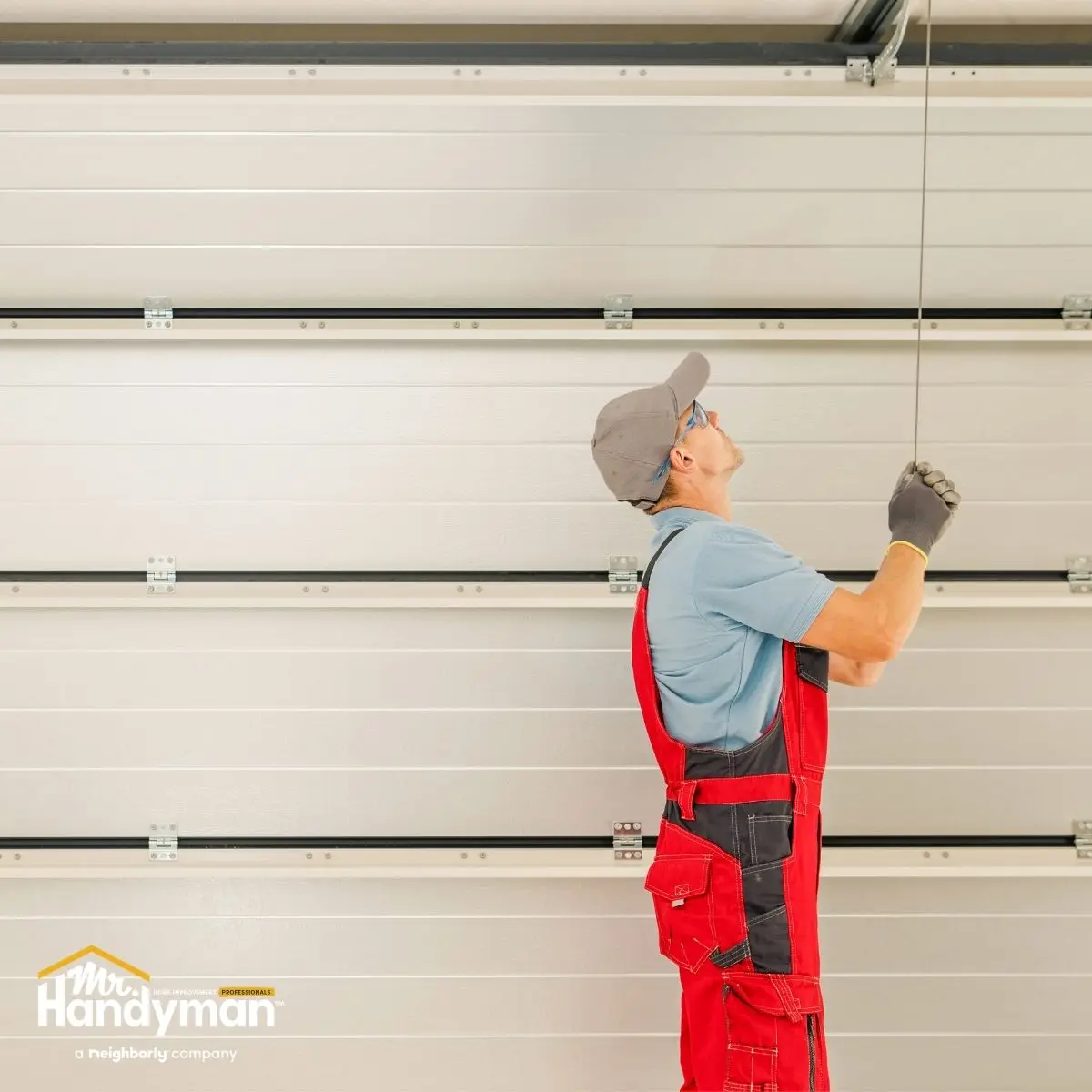 Gutter roof inspection.