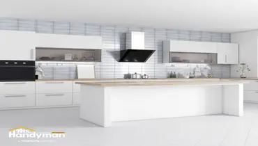 Mr. Handyman technician reviewing remodeling materials with a Nashville homeowner before a spring renovation project