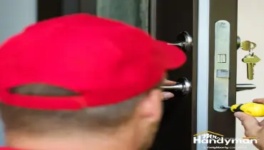 Handyman completing cold weather home maintenance in Charleston SC.