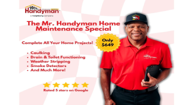 Licensed Handyman Maintenance Special Near You.