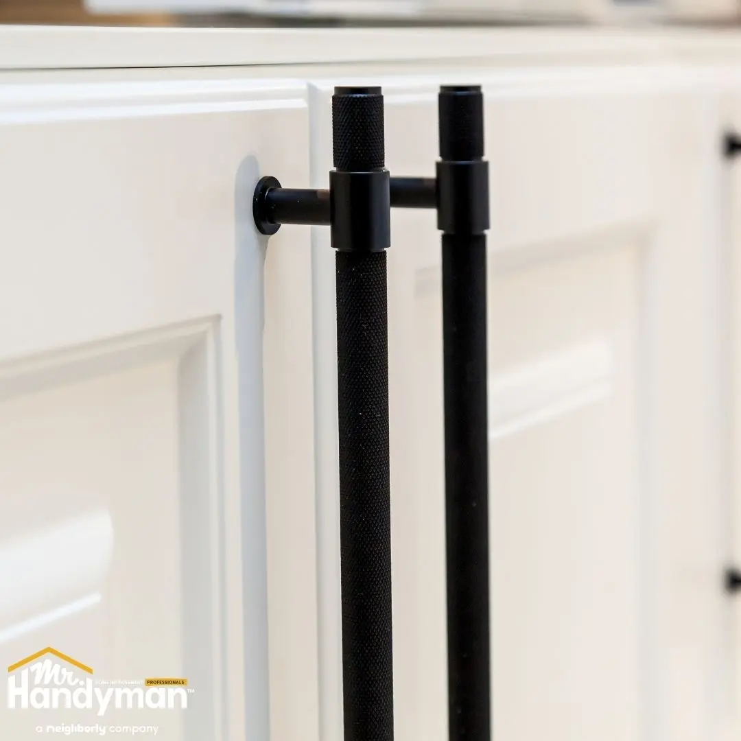 Modern interior cabinet door.