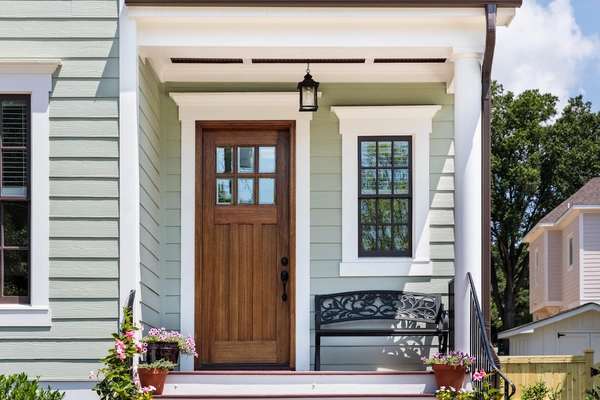 Front stoop window