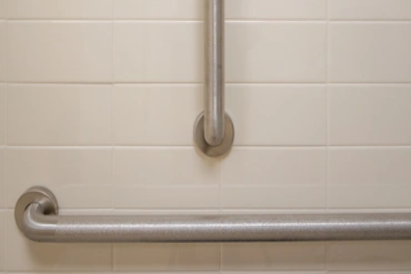 Grab bar in shower