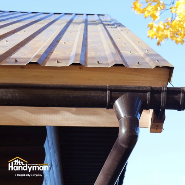 Gutter roof inspection