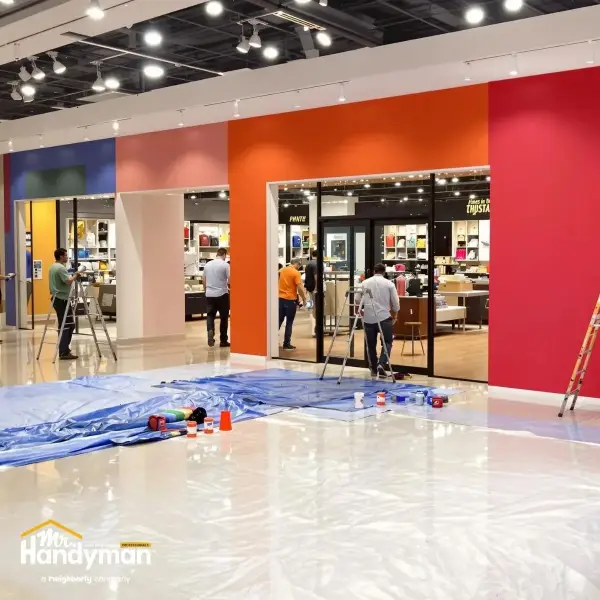 Interior renovation in Wichita business