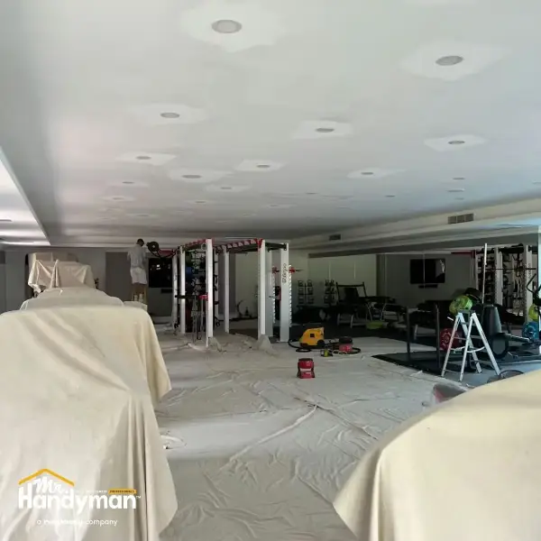 Restoring wall and ceiling damage 