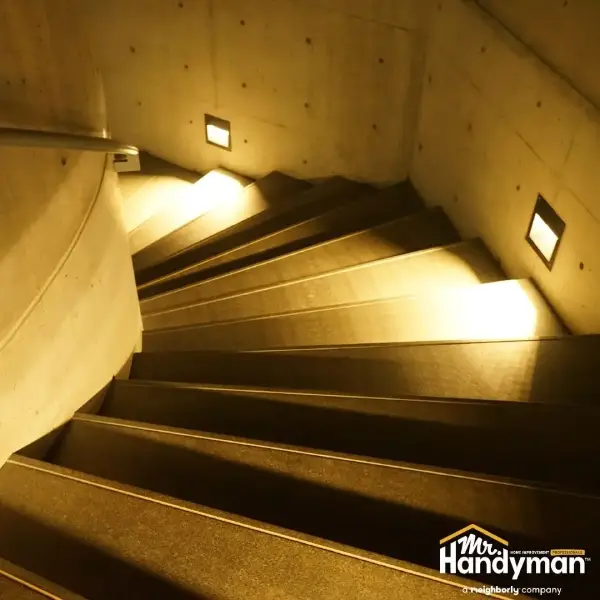 Commercial stairway safety.